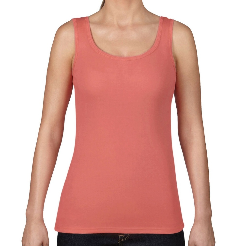 VINTAGE Ladies Garment Dyed Tank Top